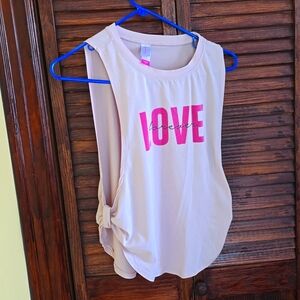 Tank top with open sides